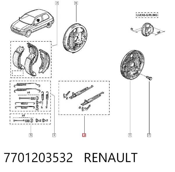 7701203532 Renault (RVI)