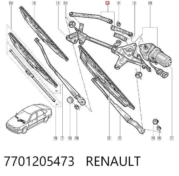  7701205473 Renault (RVI)