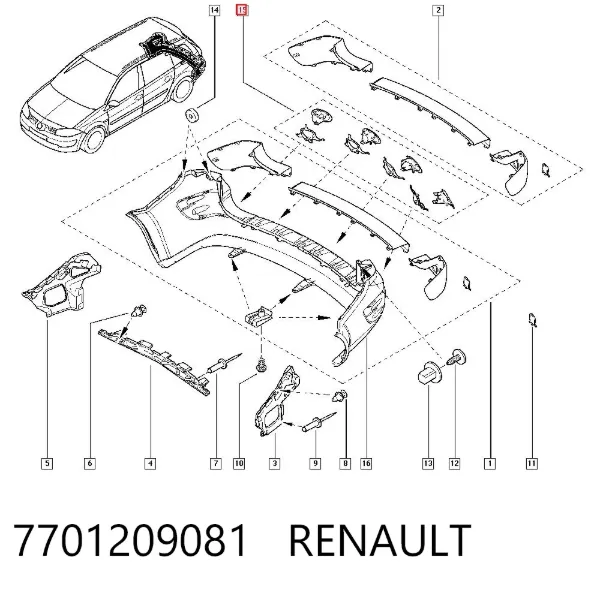  7701209081 Renault (RVI)