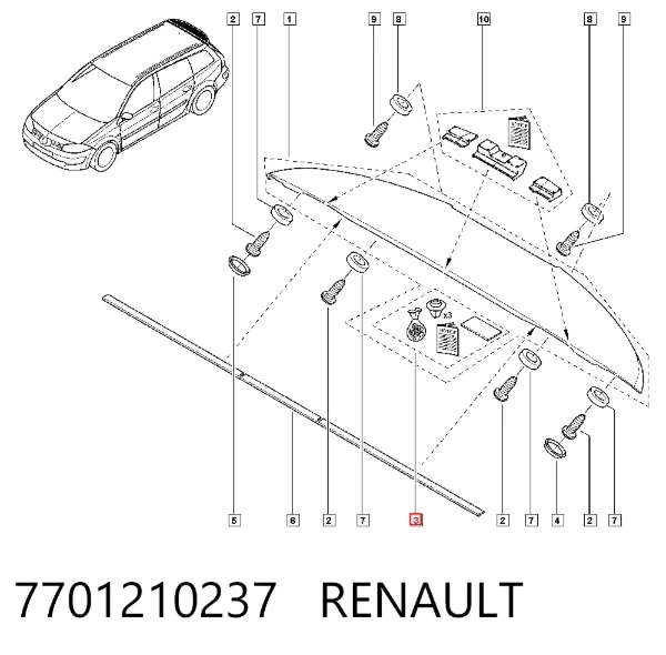  7701210237 Renault (RVI)