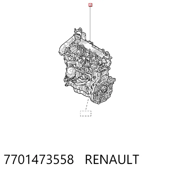 Motor montado Renault Clio II