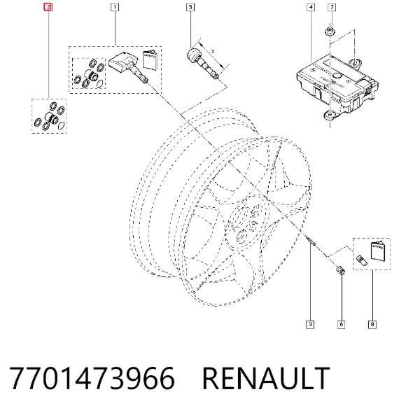  7701473966 Renault (RVI)