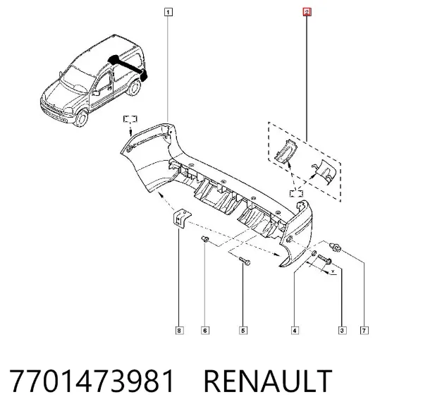  7701473981 Renault (RVI)