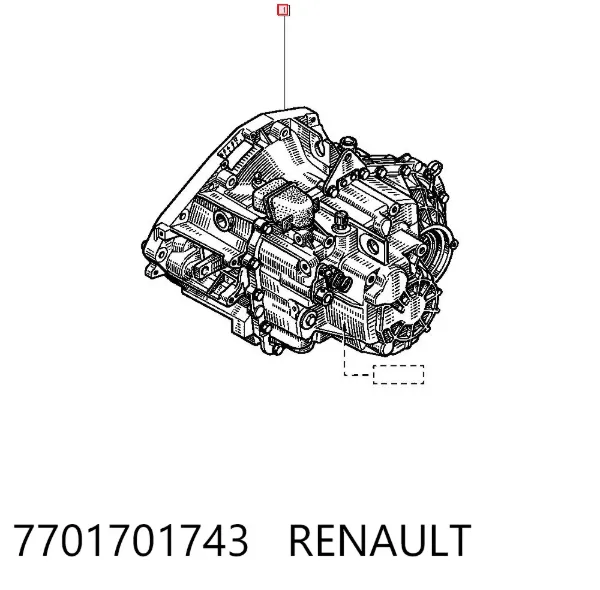 Caixa de Mudança montada (caixa mecânica de velocidades) Renault Espace III