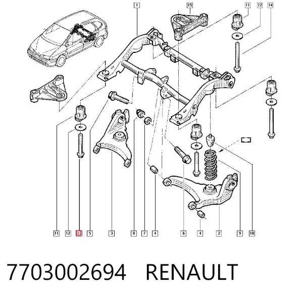  7703002694 Renault (RVI)