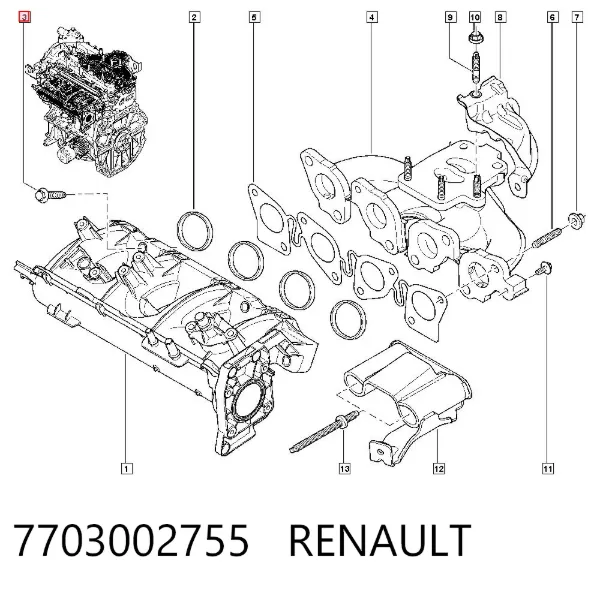  7703002755 Renault (RVI)