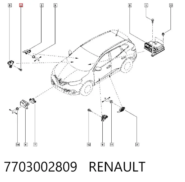  7703002809 Renault (RVI)
