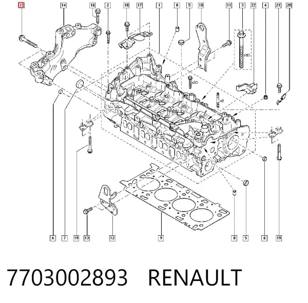 7703002893 Renault (RVI)