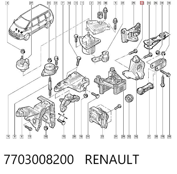  7703008200 Renault (RVI)