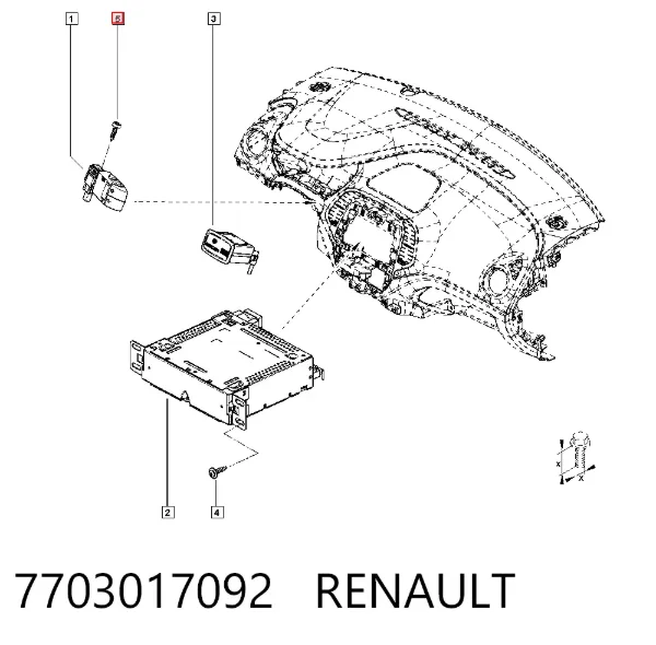  7703017092 Renault (RVI)