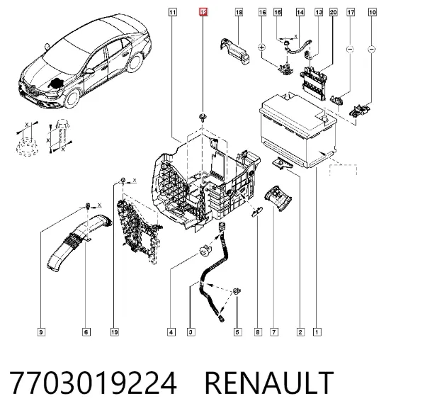  7703019224 Renault (RVI)
