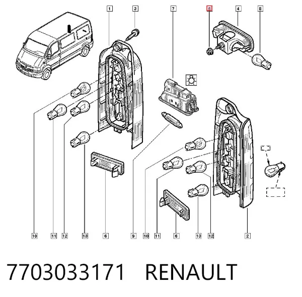  7703033171 Renault (RVI)