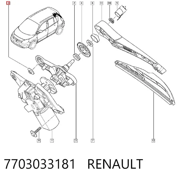  7703033181 Renault (RVI)