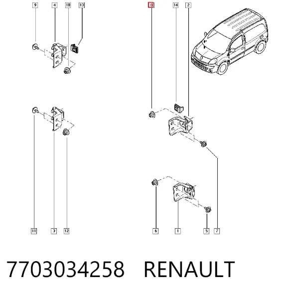  7703034258 Renault (RVI)
