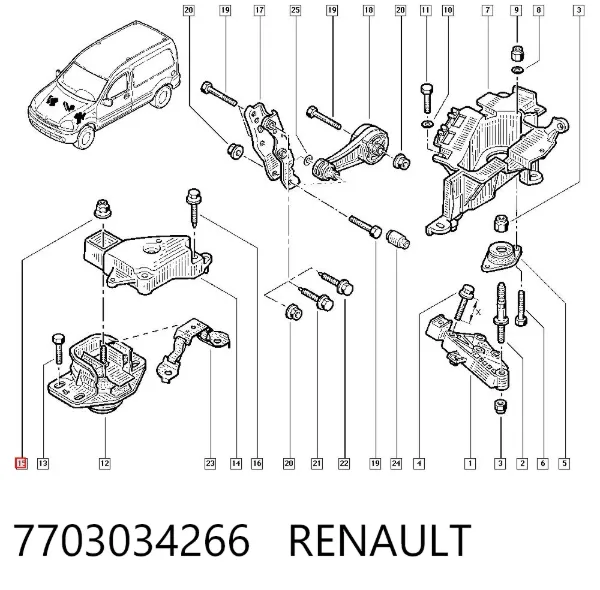  7703034266 Renault (RVI)