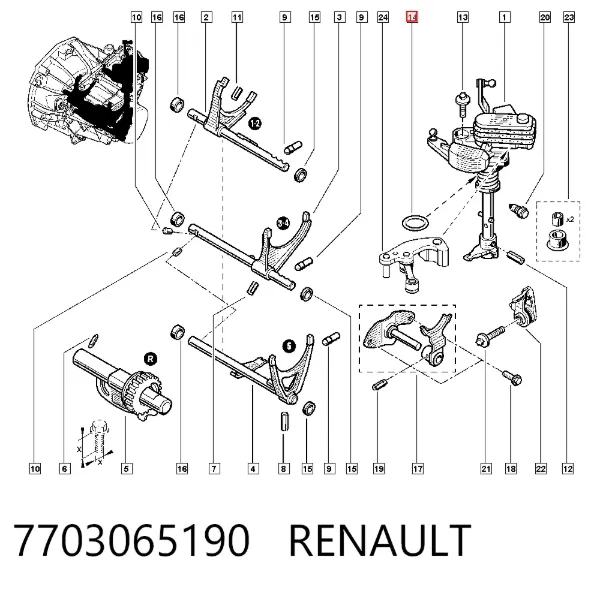  7703065190 Renault (RVI)