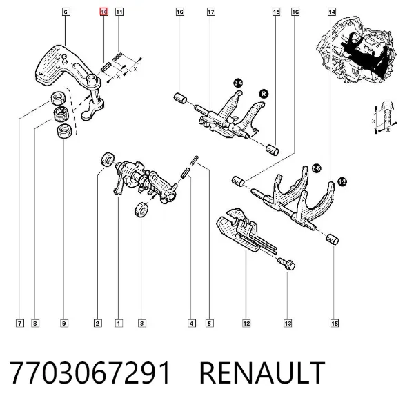  7703067291 Renault (RVI)