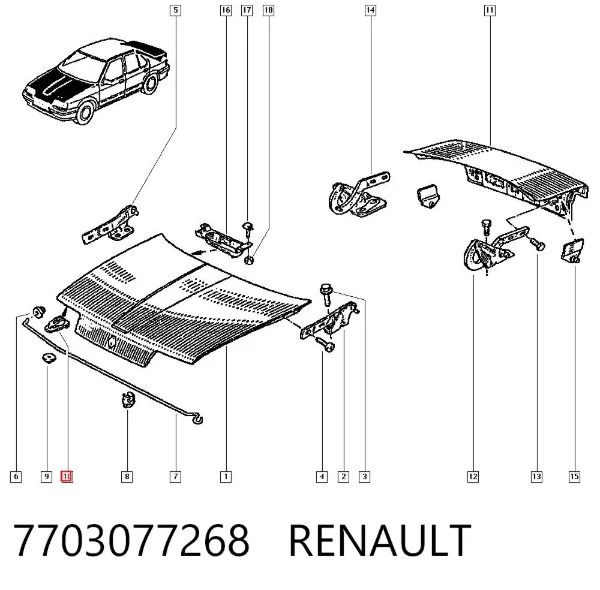  7703077268 Renault (RVI)