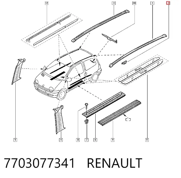  7703077341 Renault (RVI)