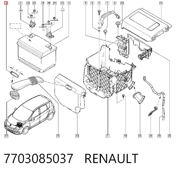  7703085037 Renault (RVI)