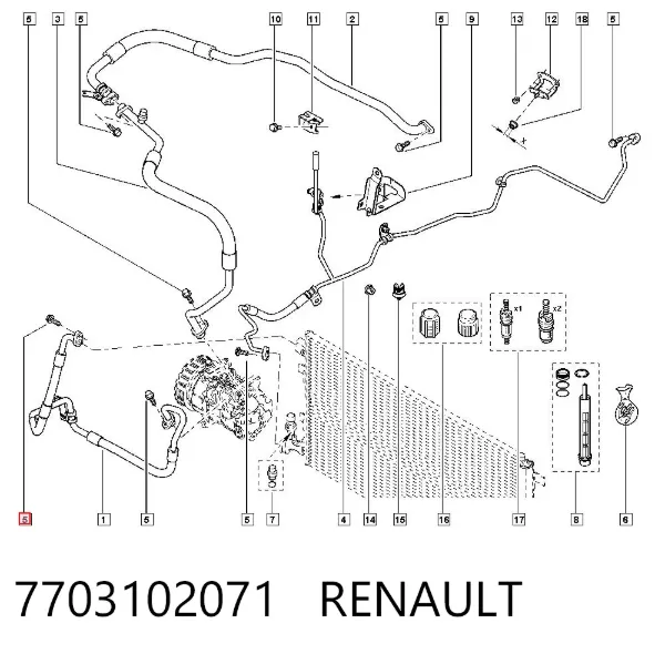  7703102071 Renault (RVI)