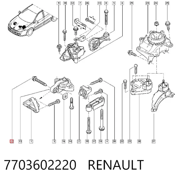  7703602220 Renault (RVI)