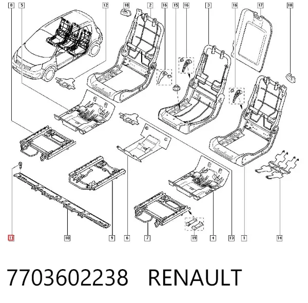  7703602238 Renault (RVI)