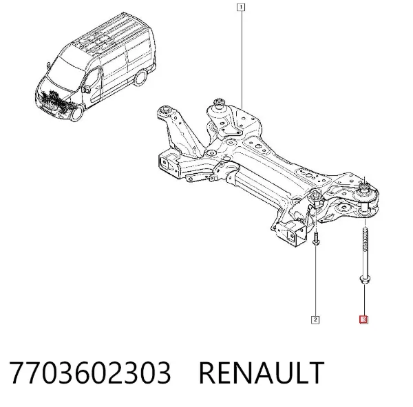  7703602303 Renault (RVI)