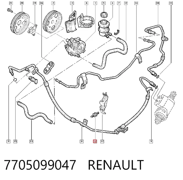  7705099047 Renault (RVI)