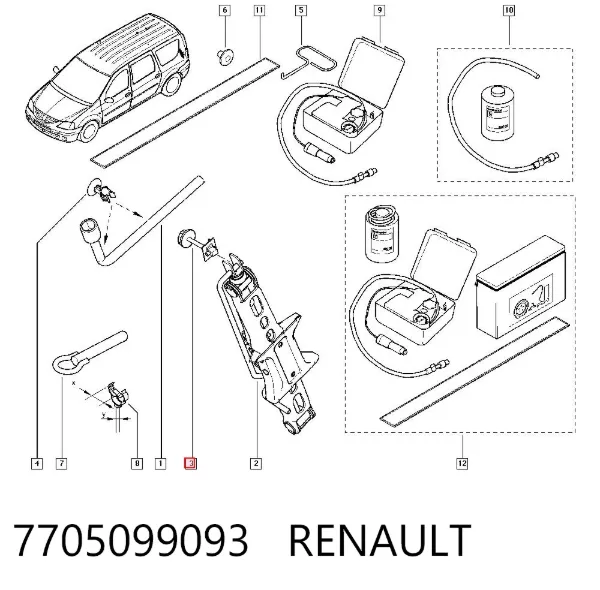  7705099093 Renault (RVI)