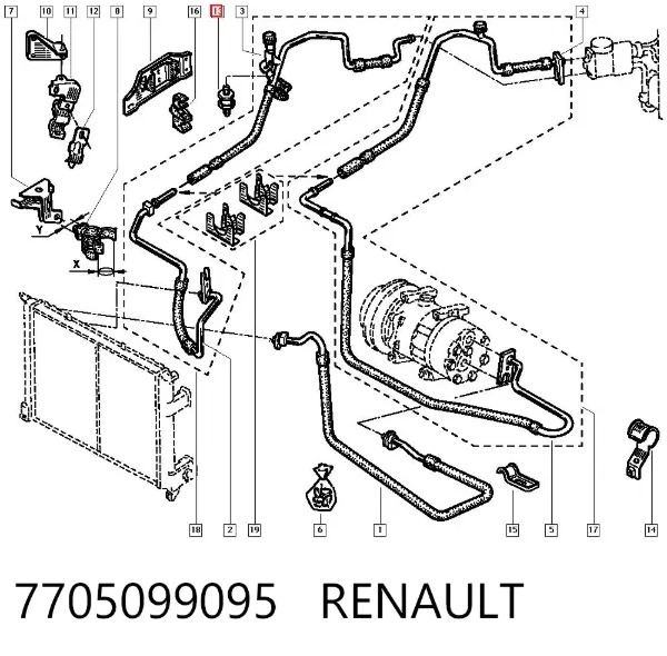  7705099095 Renault (RVI)