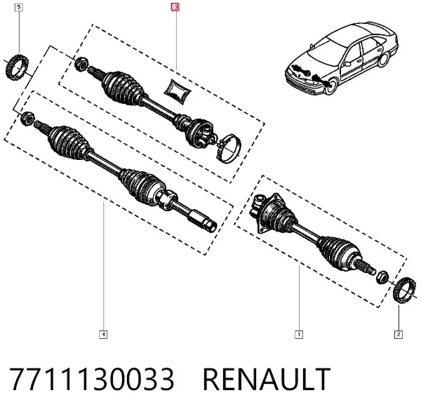  7711130033 Renault (RVI)