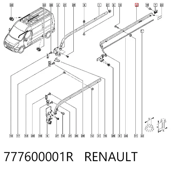  777600001R Renault (RVI)