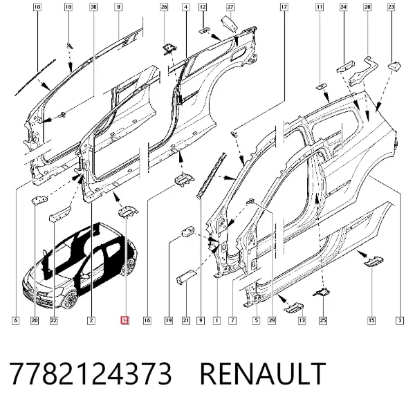  7782124373 Renault (RVI)