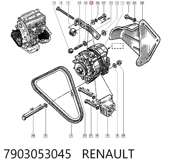  7903053045 Renault (RVI)