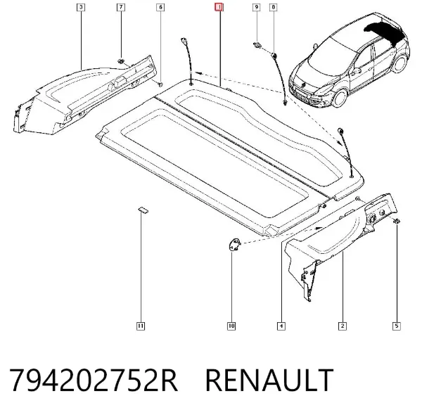  794202752R Renault (RVI)