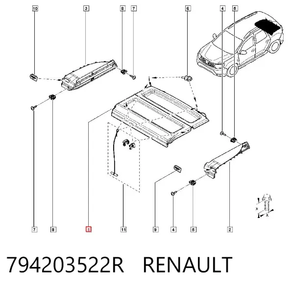  794203522R Renault (RVI)