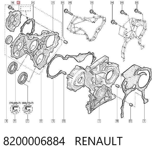  8200006884 Renault (RVI)