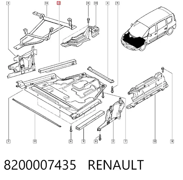  8200007435 Renault (RVI)