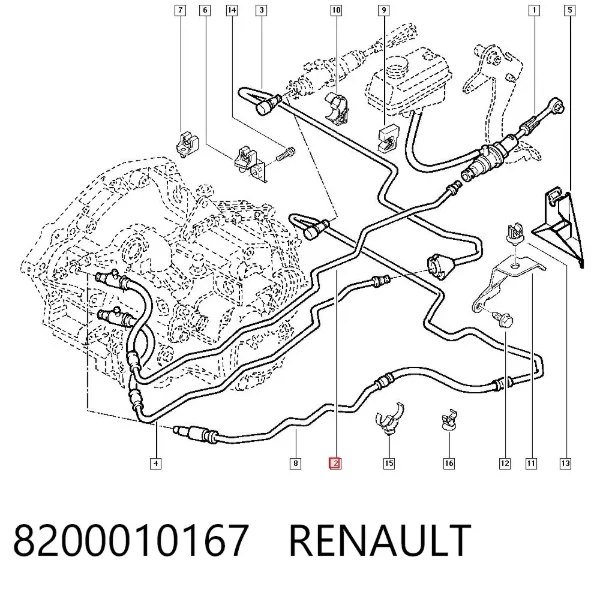  8200010167 Renault (RVI)