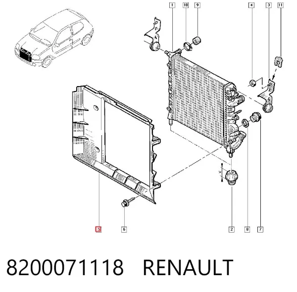  8200071118 Renault (RVI)
