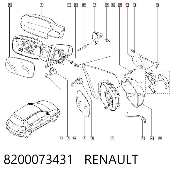  8200073431 Renault (RVI)