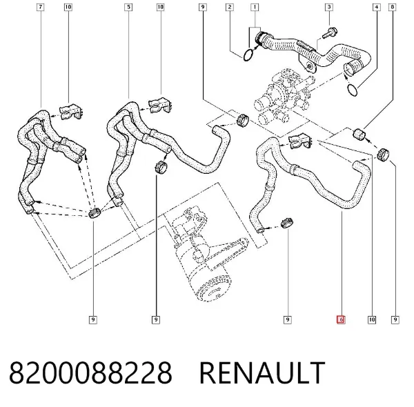  8200088228 Renault (RVI)