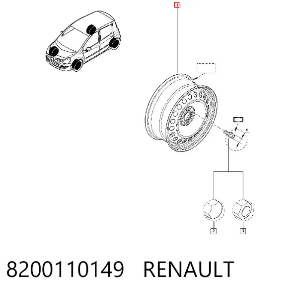  8200110149 Renault (RVI)