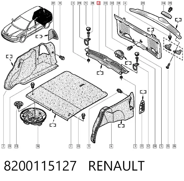  8200115127 Renault (RVI)