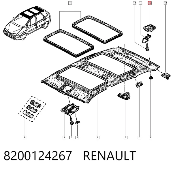  8200124267 Renault (RVI)