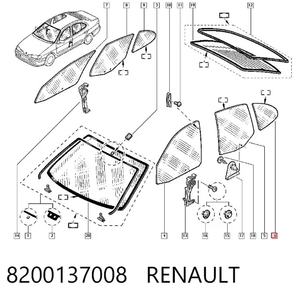  8200137008 Renault (RVI)