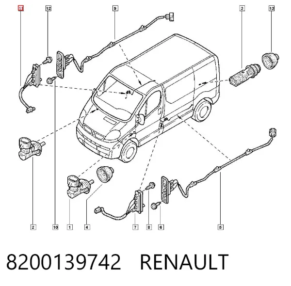  8200139742 Renault (RVI)
