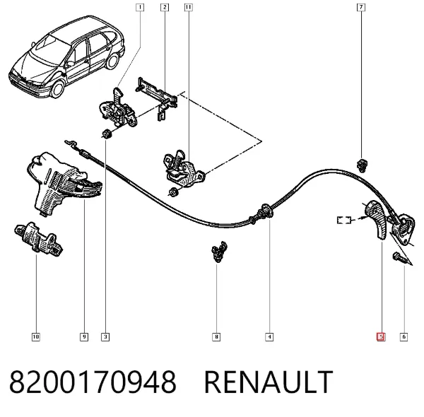  8200170948 Renault (RVI)
