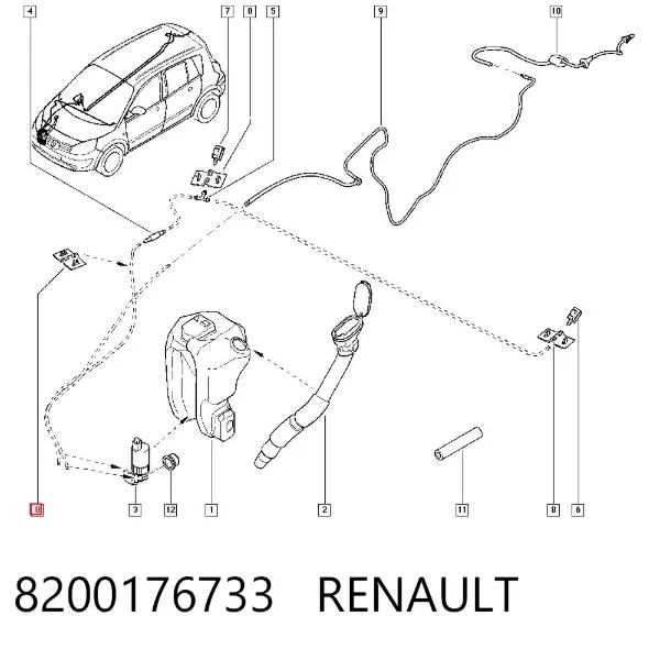  8200176733 Renault (RVI)